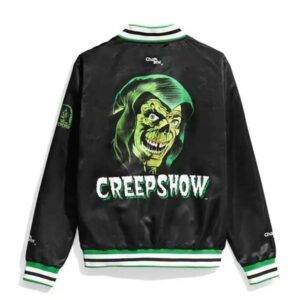 The Creepshow Satin Varsity Jacket