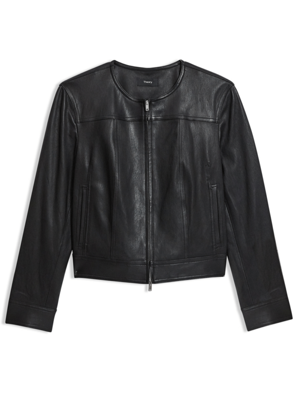 Theory Womens Leather Jacket