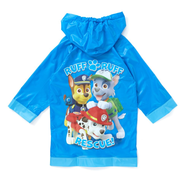 Toddler Kids Blue Paws Patrol Raincoat