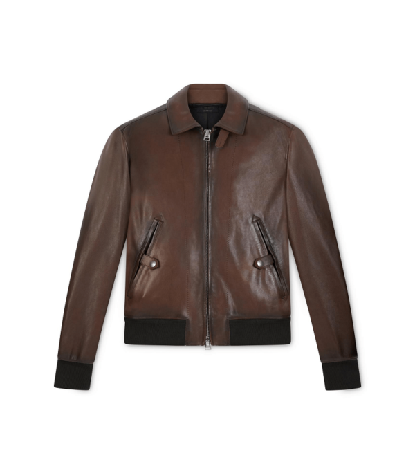 Tom Ford Leather Jacket Men - Right Jackets