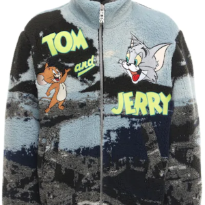 Tom Jerry Neapolitan Shearling Jacket