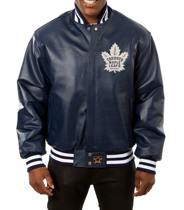 Toronto Maple Leafs Design Leather Jacket