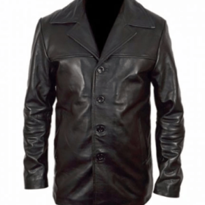 Training Day Alonzo Black Leather Coat