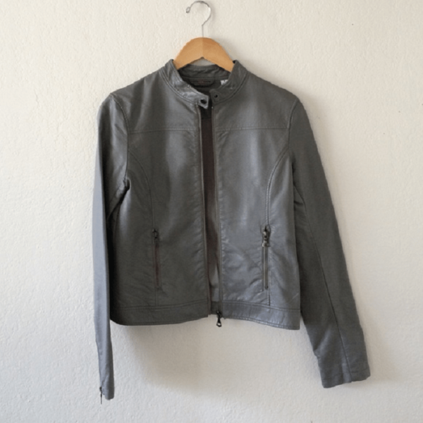 Uniqlo Faux Leather Jacket