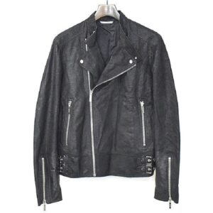 Mens Dior Homme Riders Leather Jacket