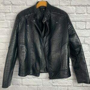 Faux Leather Jacket Hm