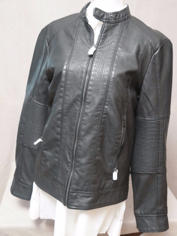 Mark Anthony Men’s Leather Moto Jacket