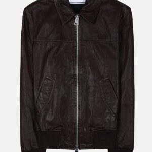 Ami Leather Jacket