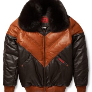 Goose Country Faux Leather Jacket