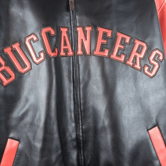 Tampa Bay Buccaneers Leather Jacket - Right Jackets