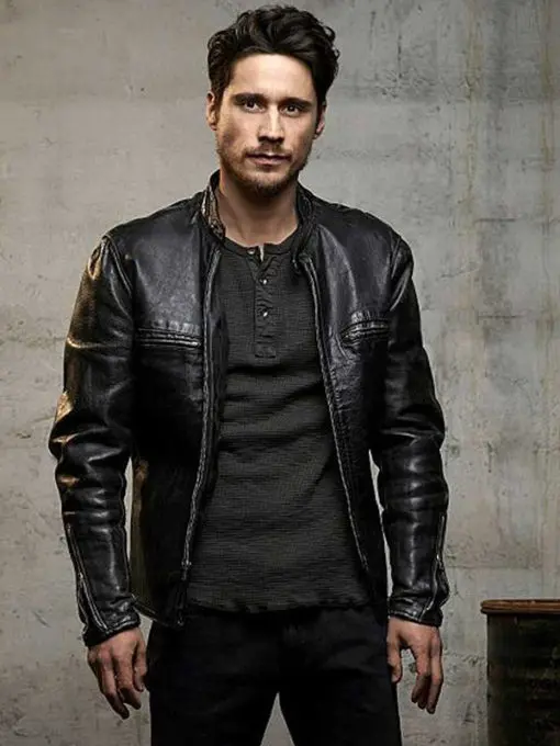 Mens Queen Of The South James Valdez Leather Jacket
