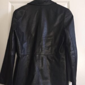 Womens Gallery Black Leather Jacket