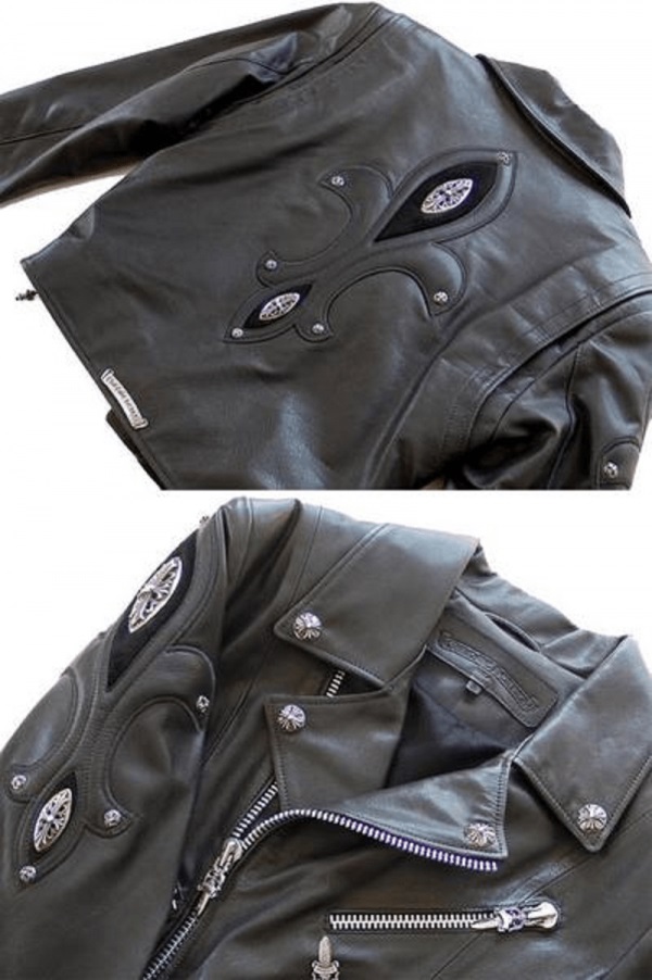 Chrome Hearts Leather Jacket - Right Jackets