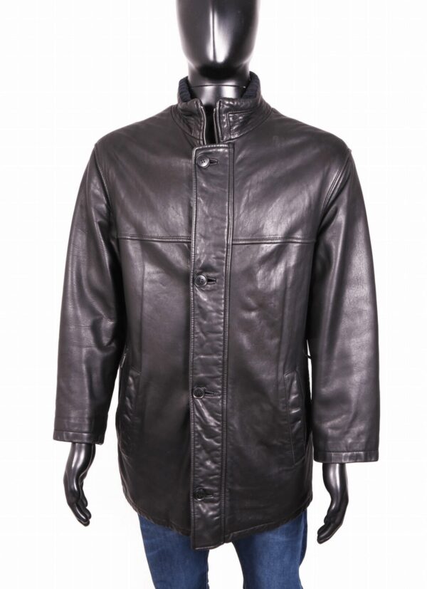 Mens Pierre Cardin Classic Leather Jacket