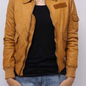 Women Sisii G-1 Leather Jacket