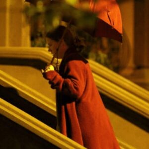 The Woman In The Window Dr Anna Fox Red Trench Coat
