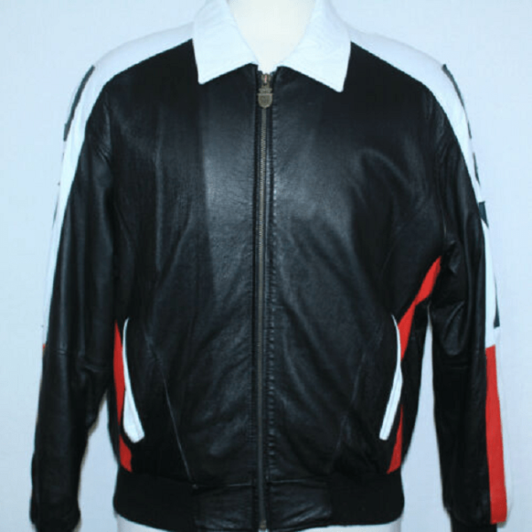 Usa Flag Leather Jacket