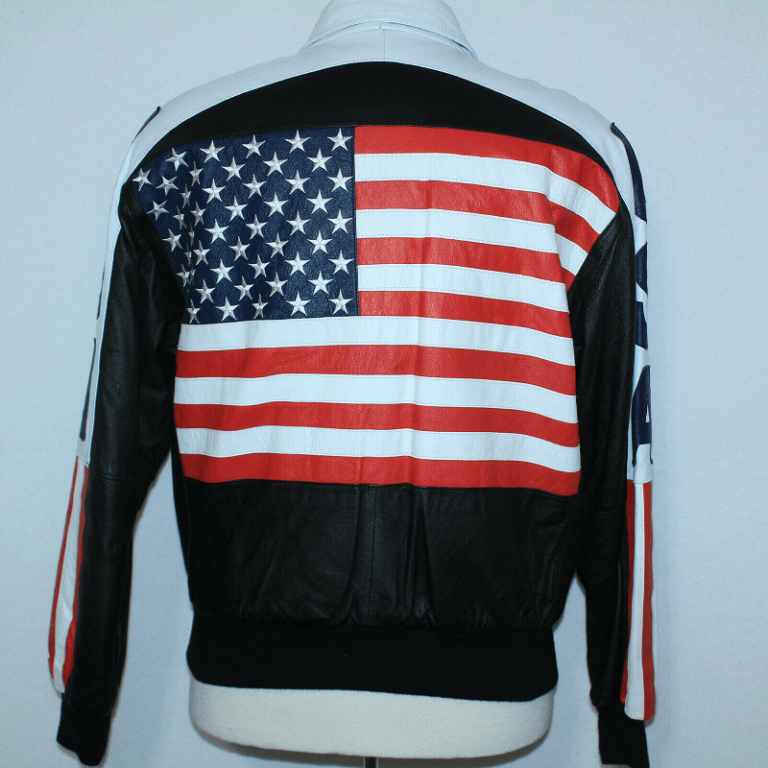 USA Flag Leather Jacket | Buy Now Limited Sale - Right Jackets