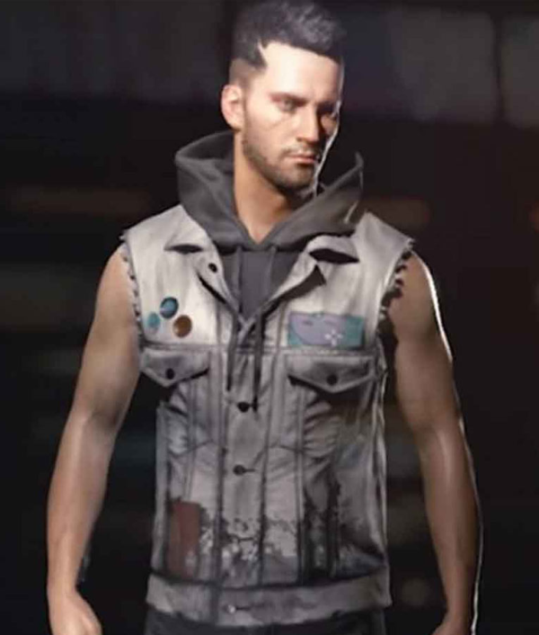 V Male Cyberpunk 2077 Vest
