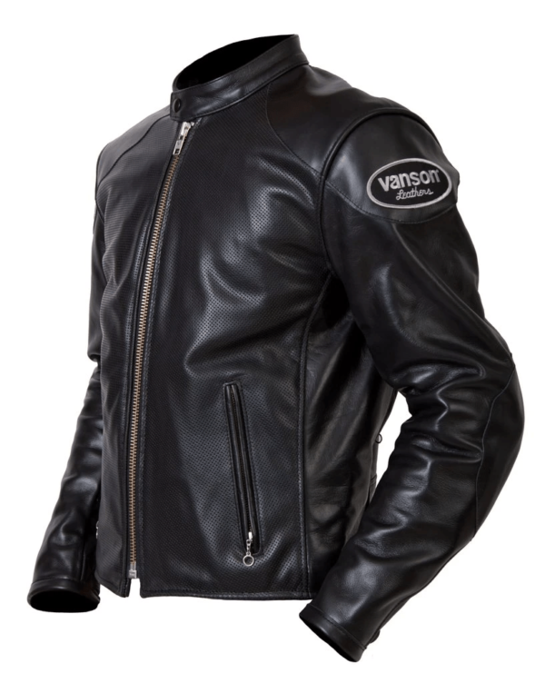 Vanson Perforateds Leather Jacket
