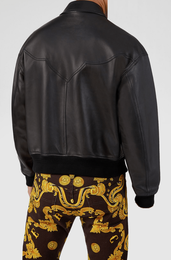 Versace Nappa Leather Jacket