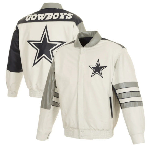 Vintage Dallas Cowboys White Jacket
