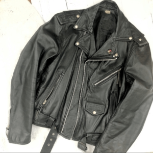 Vintage Punk Leather Jacket