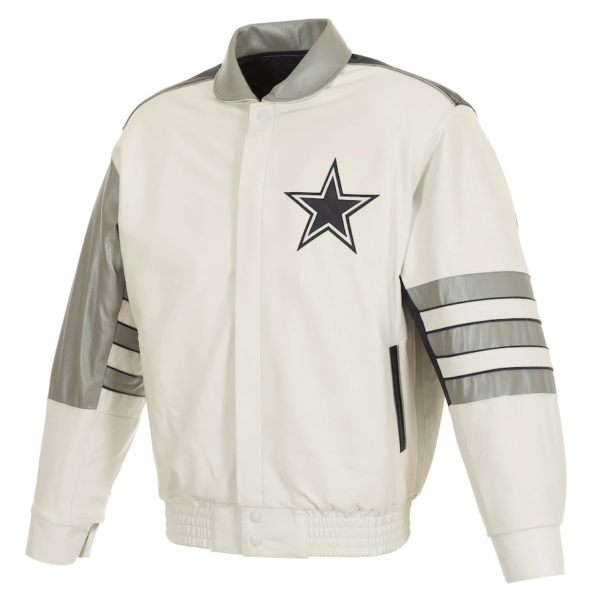 Vintages Dallas Cowboys White Jacket