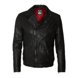 Volcom Leather Jacket Mens