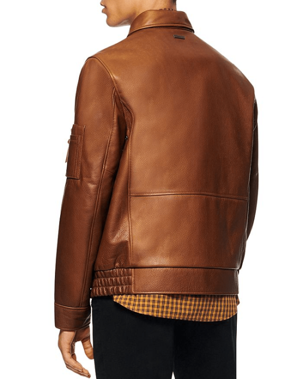 Whiskey Leather Jacket