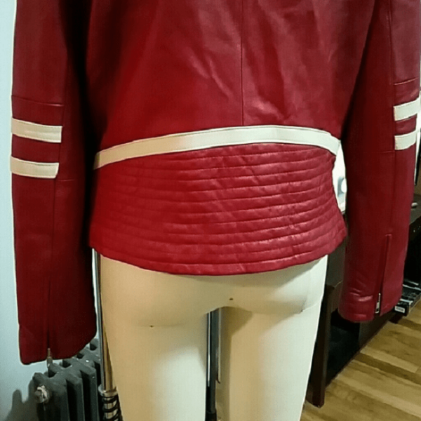 Wilsons Red Leather Jacket
