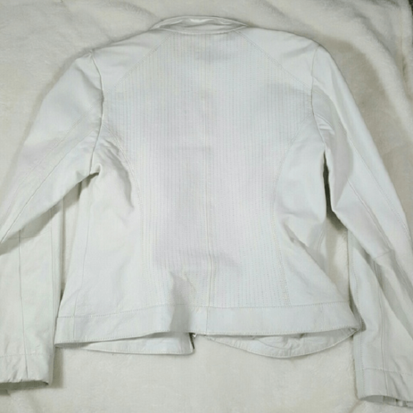 Wilsons White Leather Jacket