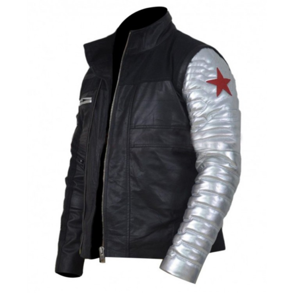 Winters Soldier Civil War Leather Jacket