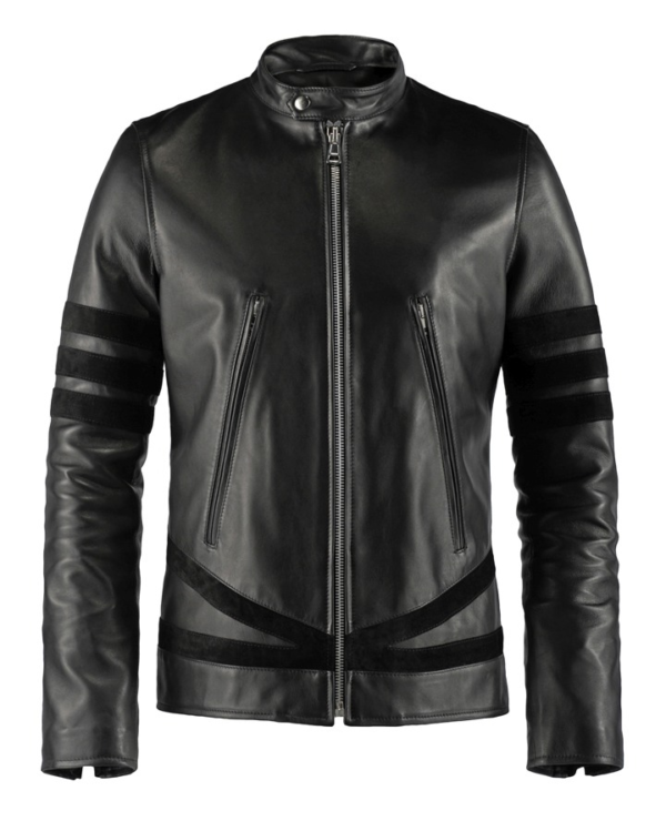 X Men Style Logan Leather Jacket