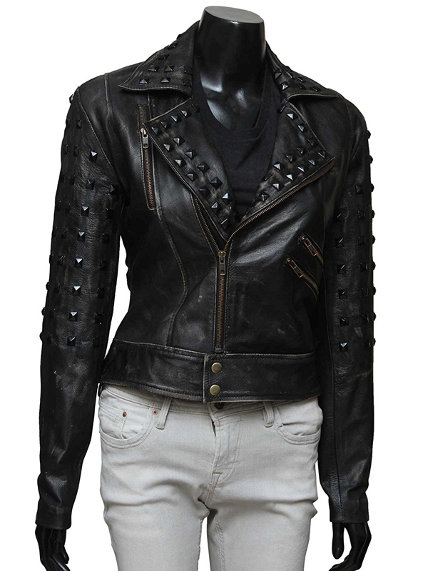 Jennifer Lawrence X Men Apocalypse Leather Jacket - Right Jackets