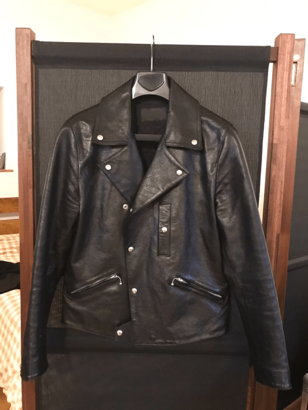 Yang Li Black Leather Jacket