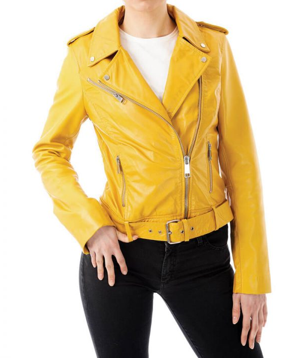 Yellows Leathers Jacket