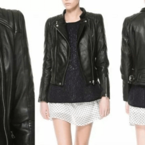 Zara Moto Leather Jacket
