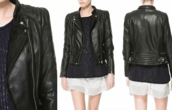 Zara Moto Leather Jacket