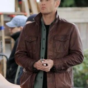 Supernatural Dean Winchester Leather Trench Coat