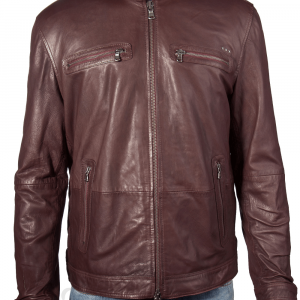 John Varvatos Mens Leather Jacket