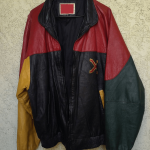 Vintage Malcolm X Leather Jacket