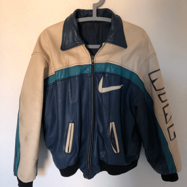 Vintage Nike Leather Jacket
