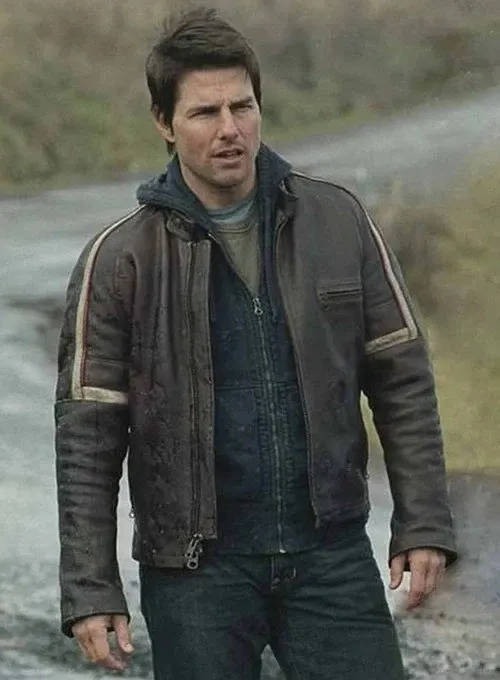 Ray Ferrier Tom Cruise War Of The Worlds Leather Jacket