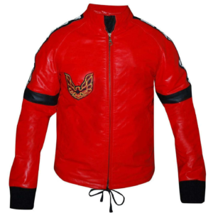 Smokey The Bandit Out Burt Reynolds Red Leather Jacket