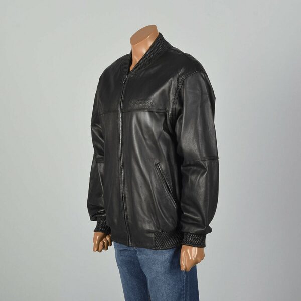 Pelle Pelle Black Lleather Jacket - Right Jackets