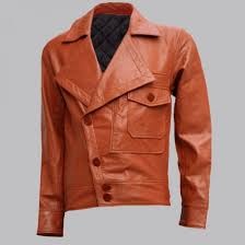 Leonardo Vintage Dark Brown Leather Jacket