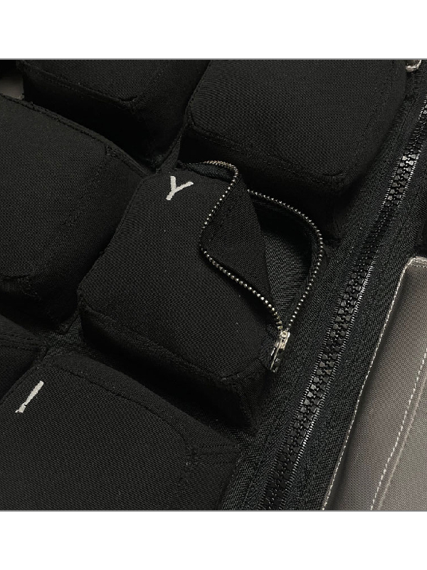 Black And Grey Keyboard Jacket