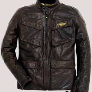 Ducati Scrambler Quattrotasche Leather Jacket