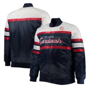 St Louis Cardinals Coaches Navy Blue Jacket